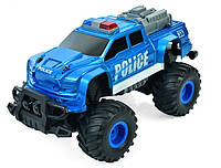 Детский игрушечный джип Полиция на пульте управления с резиновыми колесами 333-LG23142
