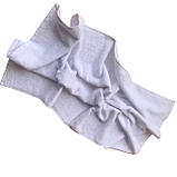 Подарунковий набір для лазні та сауни Premium класу хуст білий \ біж ( Husst ), фото 8