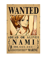 Плакат Ван Пис Нами One Piece ABC