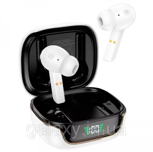Навушники Hoco Bluetooth гарнітура сенсорні EW18 TWS White, фото 1