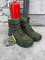 Зимние ботинки vaneda, Тактические военные ботинки vaneda олива, Армейские тактические ботинки олива