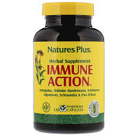 Травы Natures Plus Иммуностимулирующий комплекс, Immune Action, 120 растительн (NAP-01068) - Топ Продаж!