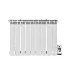 Електрорадіатор ELECTRO.9W, стандарт 500/96 (168Вт) Wi-Fi 910Вт з настінними кріпленнями, фото 2