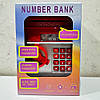 Сейф скарбничка з кодовим замком Number Bank червоний, фото 11