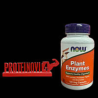 Травні рослинні ферменти NOW Plant Enzymes 120caps ензими