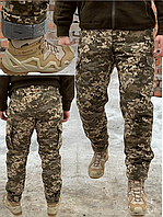 Военные зимние штаны пиксель рип стоп зимние тактические брюки с подкладкой Omni-heat все размера L