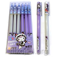 Ручка пиши-стирай GP-34241 "Солодкоїжка", синя