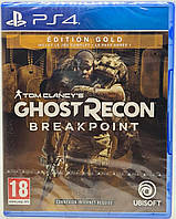 Дисковая версия игры Tom Clancy's Ghost Recon Breakpoint GOLD PS4