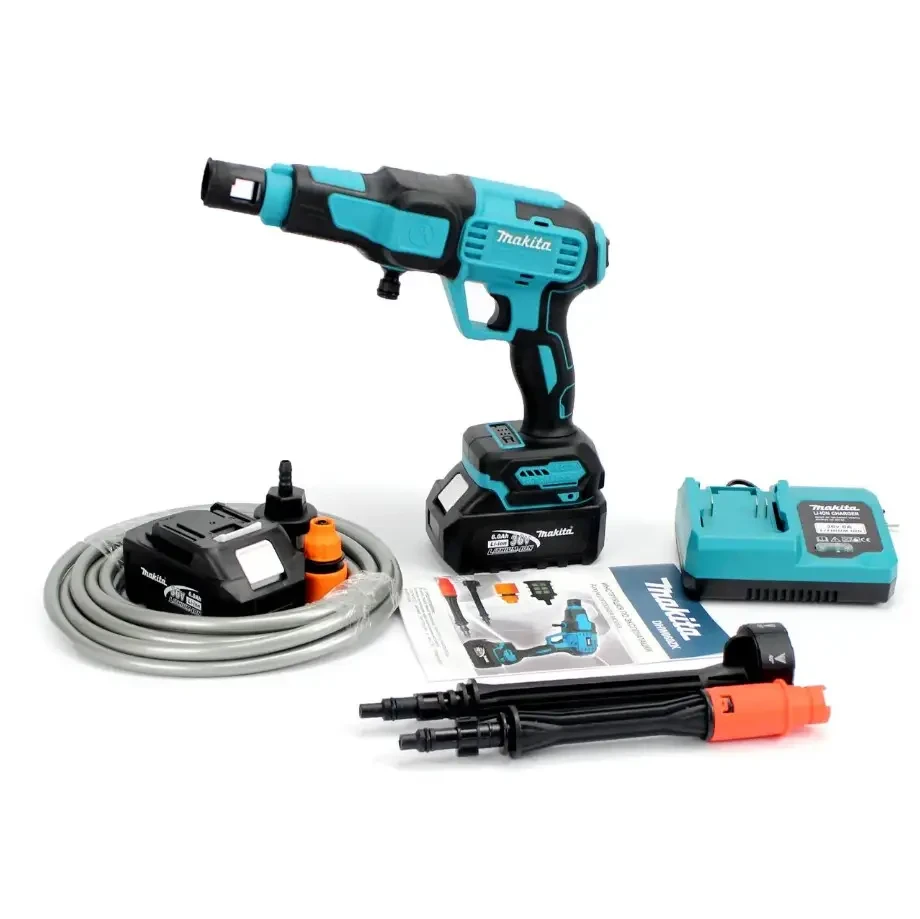 Аккумуляторная мойка Makita DHW060ZK (36V, 6 Ah, 26bar) Аккумуляторная минимойка Makita