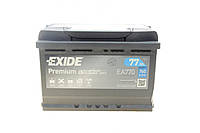 Аккумулятор Exide Premium 77Ah 760A (0) R+