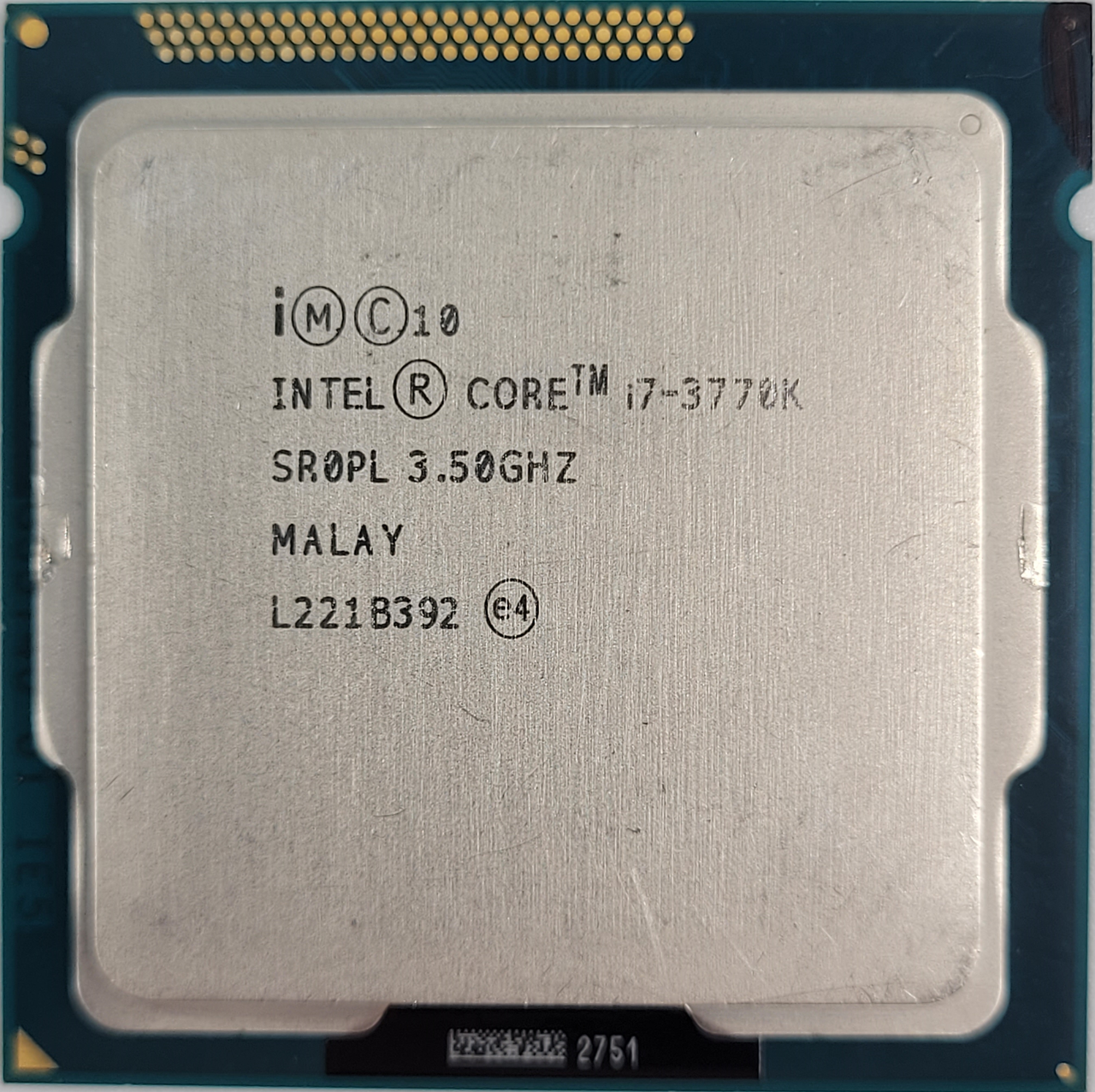 Процесор Intel Core i7-3770K E1 SR0PL 3.5GHz up 3.9GHz 8M Cache Socket 1155 Б/В