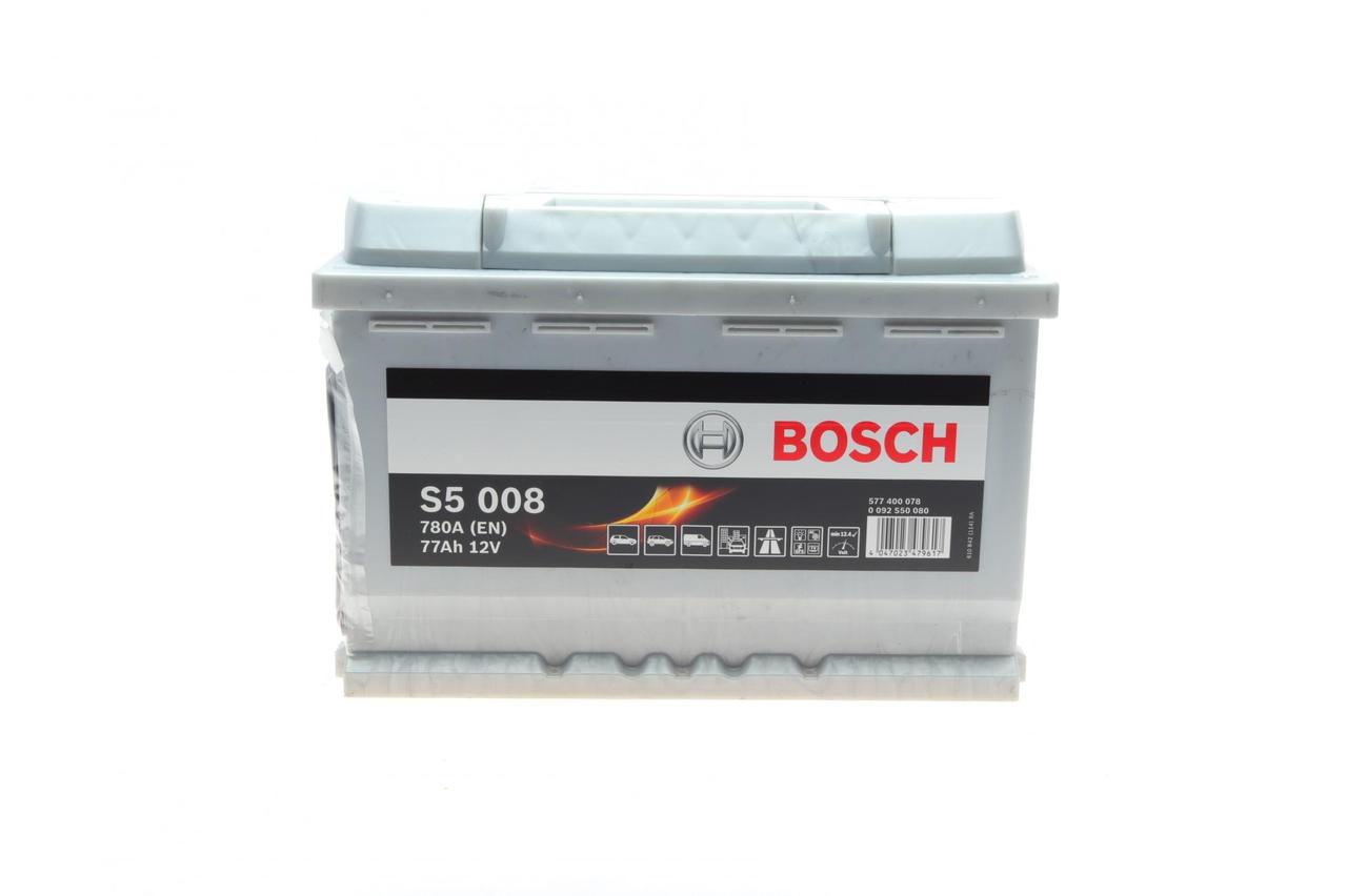 Акумулятор Bosch 77Ah 780A (0) R+