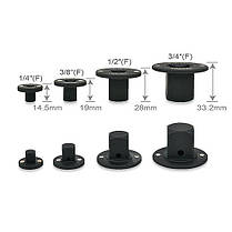 Набір магнітних перехідників 1/4"-1" для головок 4шт ударні TOPTUL GAAR0404, фото 3