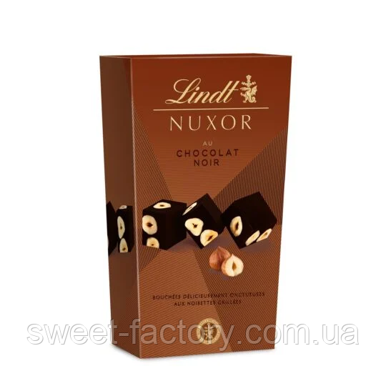 Цукерки Lindt Nuxor Chocolat Noir 165g