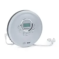 Портативний CD-програвач Auna CDC-200 DAB+ Discman DAB+/FM MP3-CD РК-дисплей Німеччина