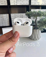 Беспроводные вакуумные наушники AIR POD 3 (белый), наушники эпл