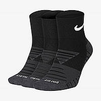 Носки Nike U NK ED MAX CUSH ANKLE 3PR черные средние L (42-46)