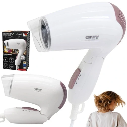 Фен Camry CR 2254 1200 Вт – компактний, складаний, з концентратором, фото 1