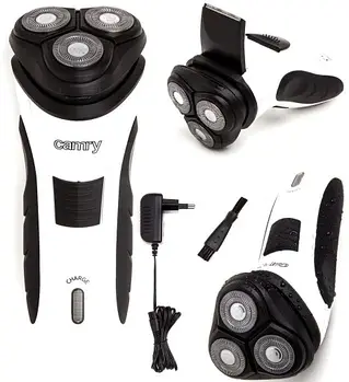 Електробритва Camry CR 2915 – 3 головки, триммер, адаптивна система