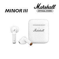 Беспроводные наушники Marshall Minor III 3 Bluetooth White Белые