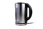 Електрочайник металевий Adler AD 1216 1,7 л – 2200 Вт, INOX корпус, фото 3