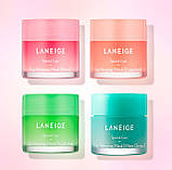 Набір масок для губ Laneige Lip Sleeping Mask Mini Kit 4 шт по 8 г, Відновлююча маска для губ, фото 5