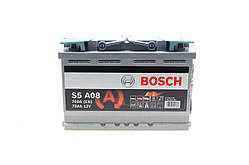 Акумулятор Bosch 70Ah 760A (0) R+ (Start-Stop AGM)