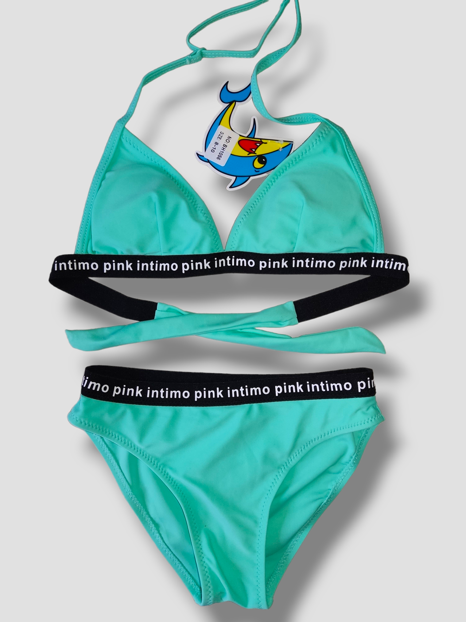 Дитячий роздільний купальник Teres 1056M бірюзовий 32 34 36 38 розмір