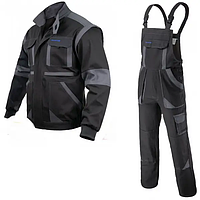 Спецодягни робочий одяг демісезонний/куртка та напівкомбінезон із міцної спеціальної тканини, роба 60