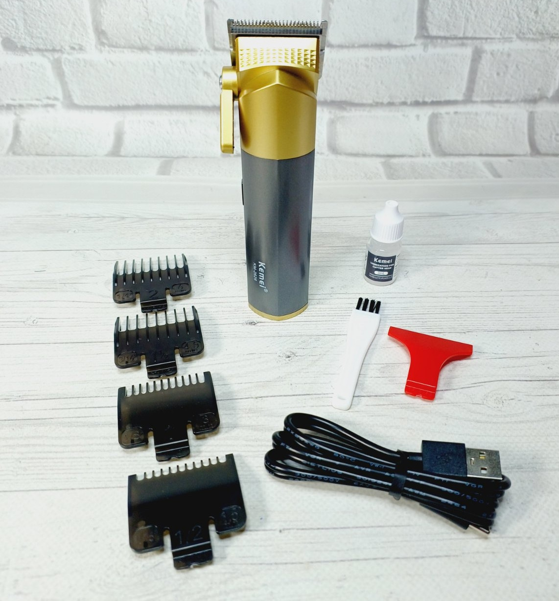 Kemei KM-2626 Тример для волосся electric hair clippers машинка для стриження