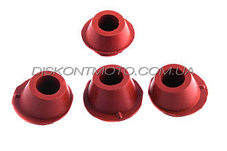 Втулка штанги (коса) (4шт) МТ, ДНІПРО (червона) VDK