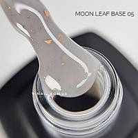 Каучуковая база с поталлью Moon Full Leaf Rubber Base №05