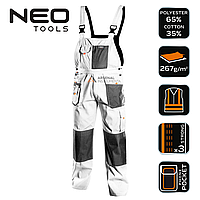 Полукомбинезон рабочий белый, размер S/48 Neo Tools (81-140-S)