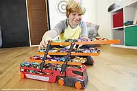 Хот Вілс-транспортувач.Hot Wheels MEGA Hauler із 6 розширюваними рівнями,