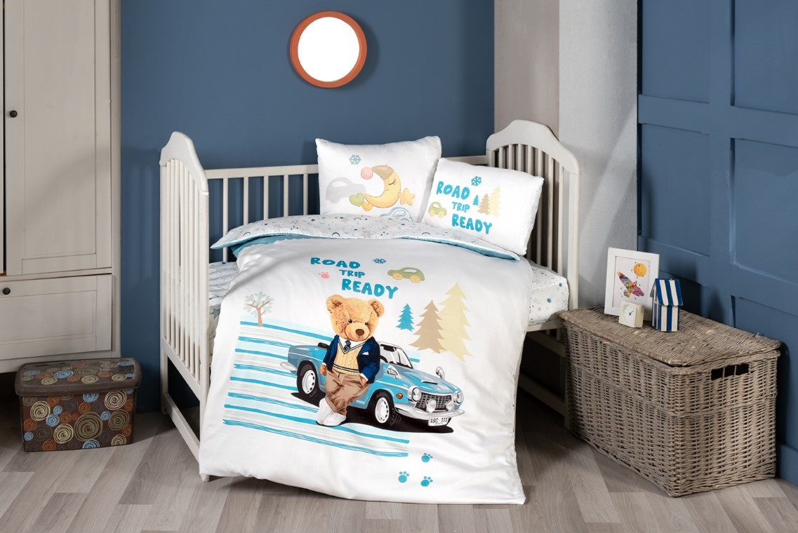 Комплект детского постельного белья из бамбука First Choice Baby в кроватку Турецкое детское постельное белье - фото 1 - id-p2055267942