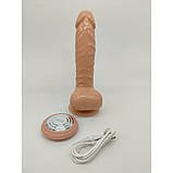 Вібратор-ротатор на присоску Ken Dong, фото 4