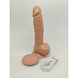 Вібратор-ротатор на присоску Ken Dong, фото 6