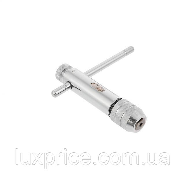 Тримач для мітчиків M3-M12, реверсивний INTERTOOL SD-8408 Luxprice, фото 1