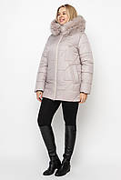 Жіноча зимова куртка Li-169 в розмірах 48-62