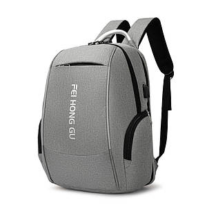 (43*29*17) Рюкзак сумка-usb для ноутбука Ділова повсякденна шкільна сумка Водонепроникна