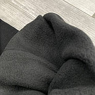 Колготки жіночі рубчик бавовна на байці Kenalin, розмір XL-5XL, чорні, 289, фото 3