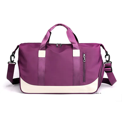 Спортивна Жіноча сумка  47х22х25 см  Фіолетова