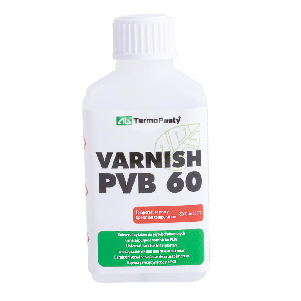 Універсальний лак для друкованих плат PVB 60 (PVB60-50ML) AG TermoPasty