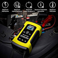 Зарядное авто аккумулятора, импульсная зарядка для литиевых акб (12V/ 5-6A), зарядка акб авто, DEV