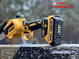 Акумуляторна ланцюгова пила (гілкоріз) DeWALT DCM 150 N 36 v 6.0 А, фото 4