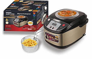 Мультиварка з фритюрницею 1800 Вт Zepline ZP-095 на 20 програм 6л