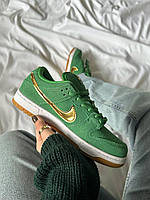 НОВАЯ МОДЕЛЬ Мужские Кроссовки Nike Dunk Low Pro St. Patrick's Day (класни)топови