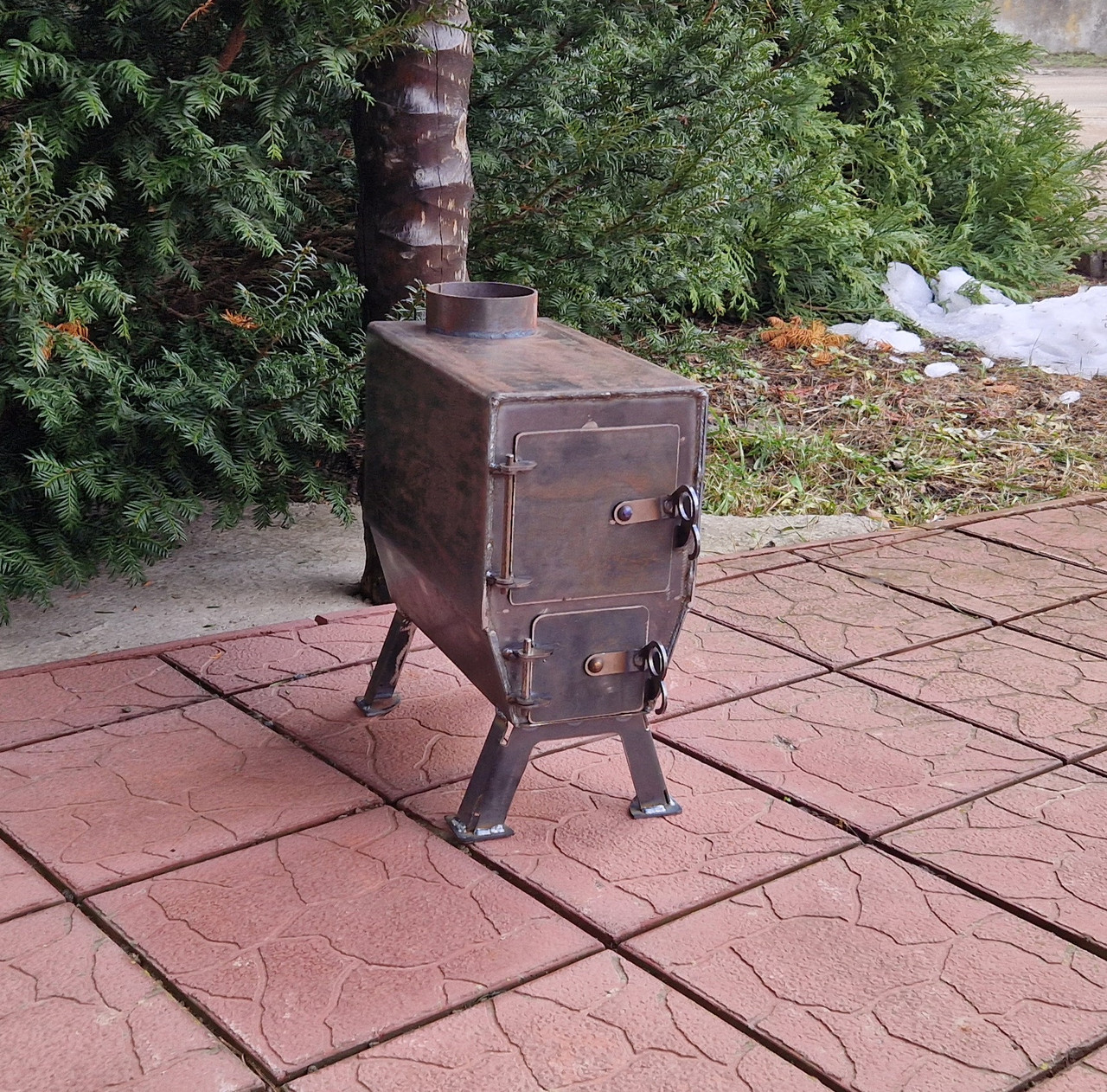 Буржуйка, печка дровяная МБ-1 - фото 1 - id-p2048848647