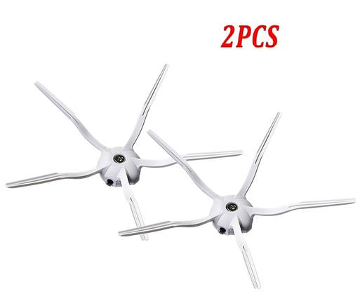 Бічні щітки для робота-пилососа Xiaomi Mijia / RoboRock E4 / S6 MAXV / S4 / S5 / MAX / S6 / S6 PURE / Q7 / S7 / 2 шт., фото 1