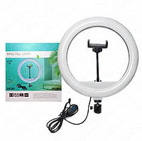 Светодиодная кольцевая лампа Ring Fill Light QX-300 30 см 184478 для блогера / селфи / фотографа / визажиста